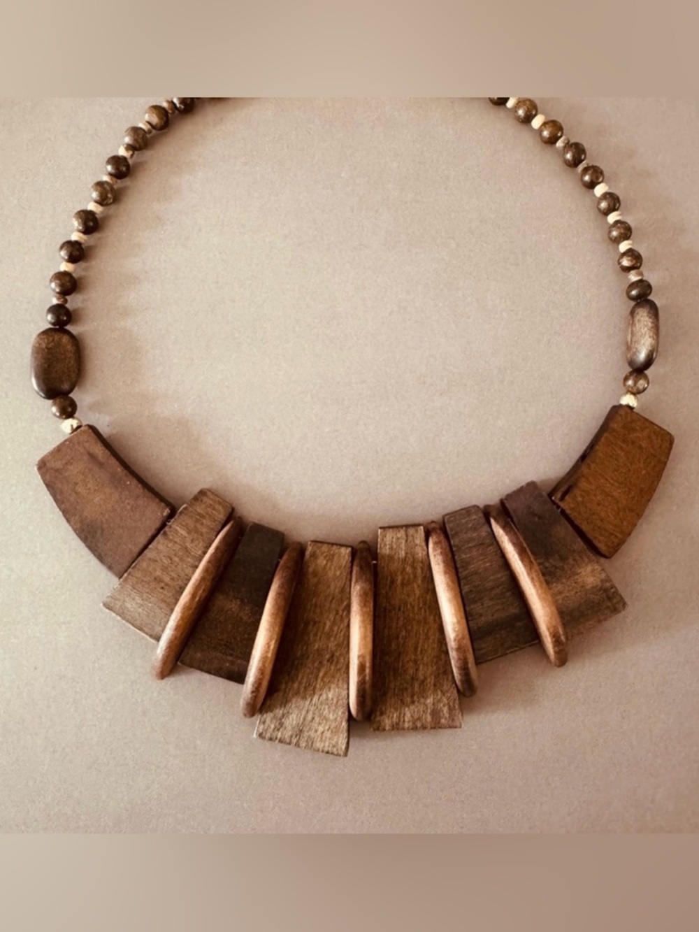Wooden Necklace